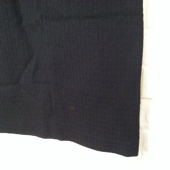 Vintage 60s Union-Made Wiggle Pencil Skirt Lady-S(4) Tweed Wool Metal Side-Zip - Picture 4 of 7